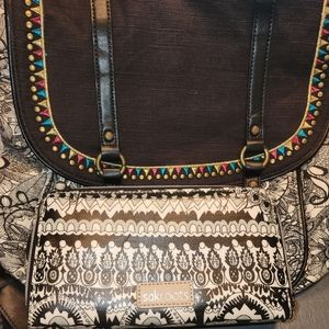 Sak Roots Crossbody and Wallet